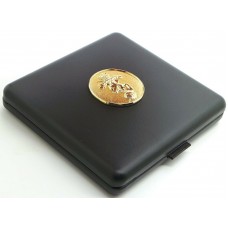 REME Gold Crested Cigarette Case